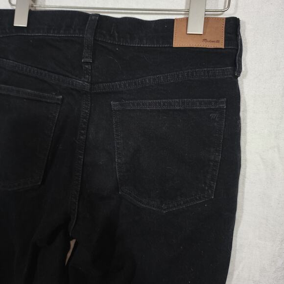 MADEWELL sz 29 Black The Perfect Vintage Flare Jean Sherborn Wash - Picture 4 of 9